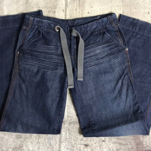 Diesel relaxed wide leg jeans